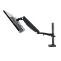 OEM Non-hole Lifting Rotating Hovering Adjustable Flexible Aluminum Alloy  LCD Computer Monitor Arm Stand